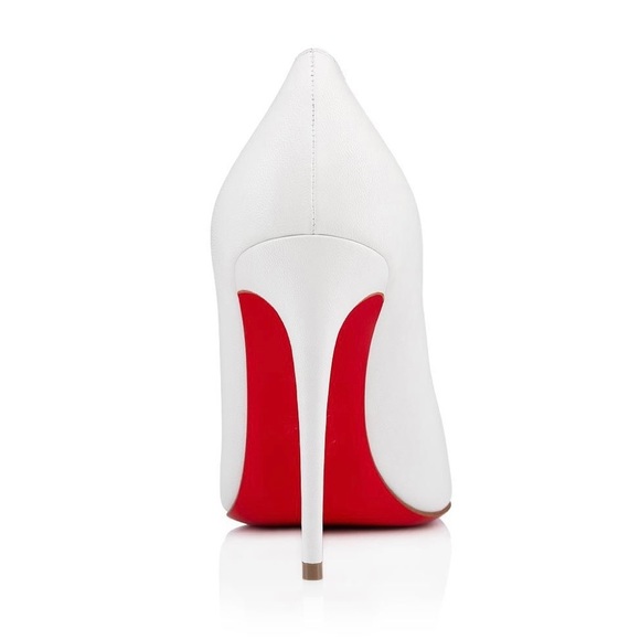 SOLD* White Kate Christian Louboutin Heels - Picture 3 of 8